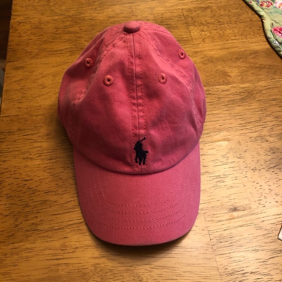 Pink Baby Polo Hat